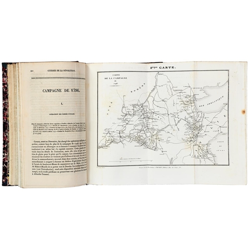 400 - Revolutionary France. Thiers (M A) - Histoire de la Revolution, six volumes, half titles, contempora... 