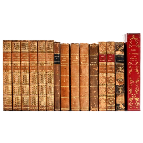 400 - Revolutionary France. Thiers (M A) - Histoire de la Revolution, six volumes, half titles, contempora... 