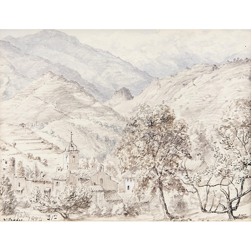 769 - Herbert Philips (1834-1905) - Landscapes taken in Greece and the South of France, including Corfu, T... 