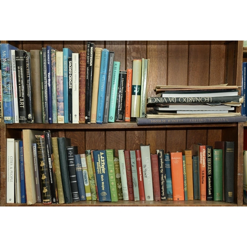 303 - Books. Miscellaneous general shelf stock, five shelves, including art reference books, to include Ch... 