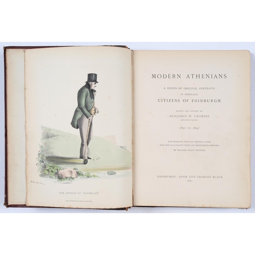 311 - Modern Athenian's - A Series of Original Portraits of Memorable Citizens of Edinburgh...by Benjamin ... 