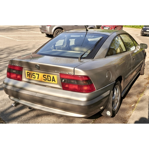 350 - 1997 (September) Vauxhall Calibra, 16V Coupe, beige, cream leather, 1988cc, petrol, manual, registra... 