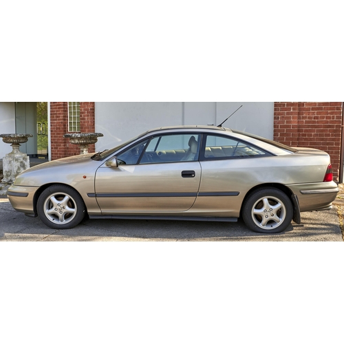 350 - 1997 (September) Vauxhall Calibra, 16V Coupe, beige, cream leather, 1988cc, petrol, manual, registra... 