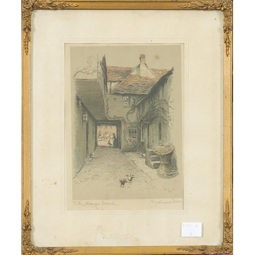 721 - After Cecil Charles Windsor Aldin RBA (1870-1935) - Old Inns, eight, reproductions printed in colour... 