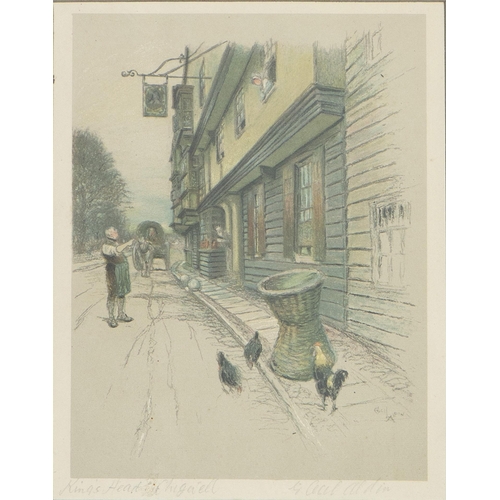 721 - After Cecil Charles Windsor Aldin RBA (1870-1935) - Old Inns, eight, reproductions printed in colour... 