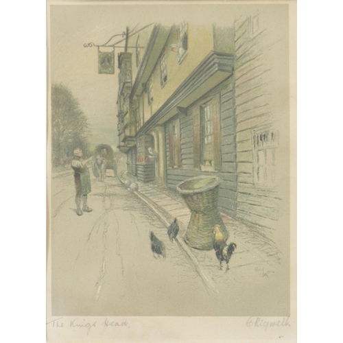 721 - After Cecil Charles Windsor Aldin RBA (1870-1935) - Old Inns, eight, reproductions printed in colour... 