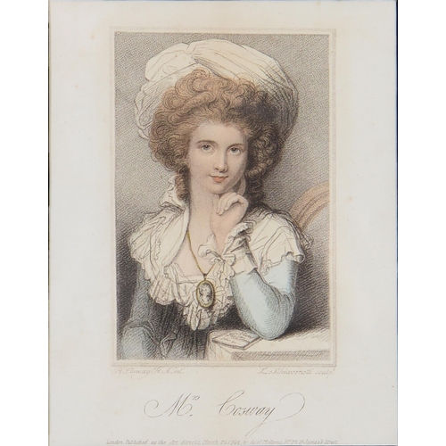 1149 - John Samuel Agar (1773-1858) after Richard Cosway - The Right Honourable George Rose, stipple engrav... 