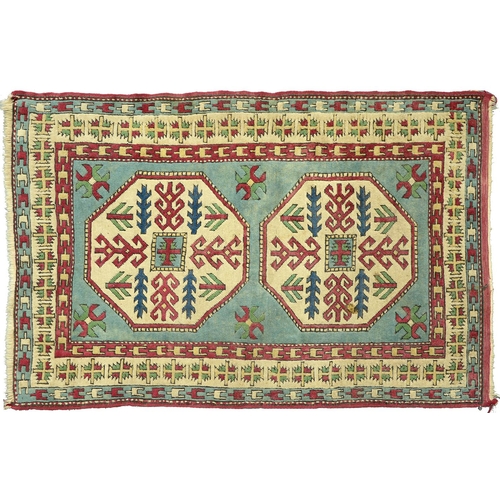 1368 - A rug, 106 x 120cm