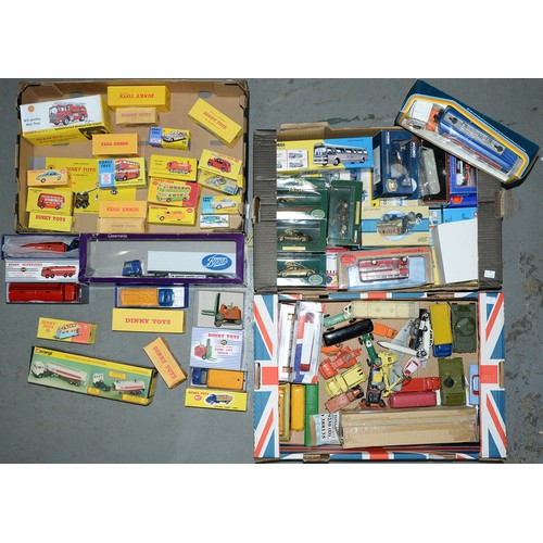 533 - Miscellaneous Dinky and Corgi toys, including some 1960s and later reproductions