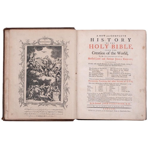 976 - Fleetwood (John) - A New and Complete History of the Holy Bible from the Creation of the World to th... 