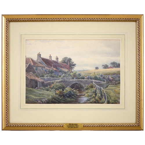 1036 - John James Bannatyne RSW (1836-1911) - Kilrenny Fife, signed, watercolour, 25 x 37cm... 