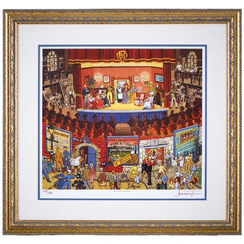 1097 - Joe Scarborough - Golden Jubilee, reproduction printed in colour, signed by the artist in felt tip p... 