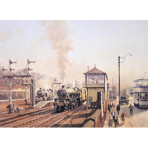 1100 - Peter Owen Jones - Sheffield Subjects, four, reproductions printed in colour, each signed by the art... 