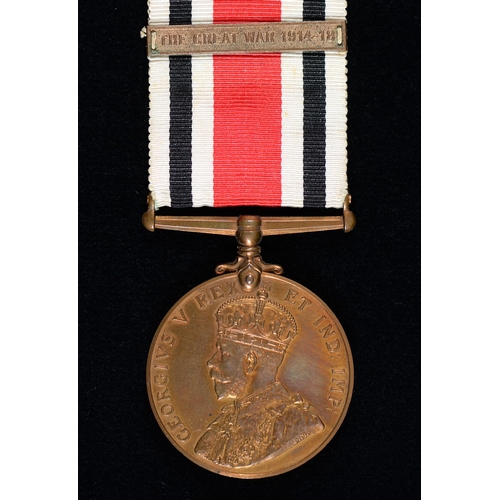 831 - Special Constabulary Long Service Medal, The Great War 1914-18 clasp Sqad Ldr William T Pulman, with... 