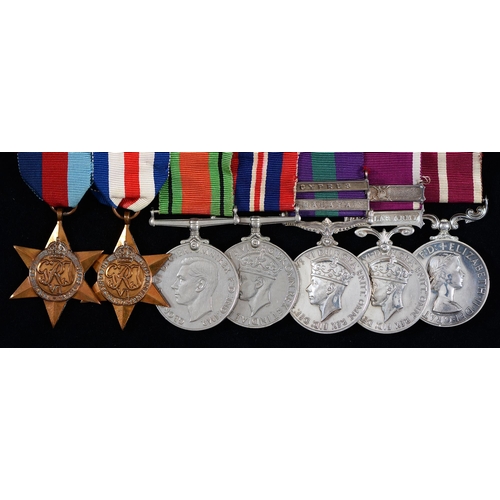 841 - WWII and post war group of seven, 1939-1945 Star, France and Germany Star, Defence Medal, War Medal,... 