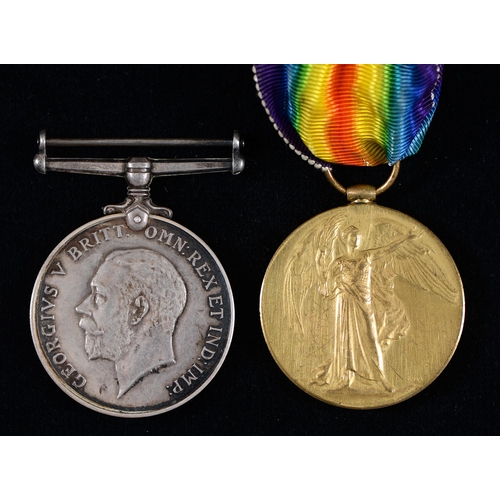 857 - WWI pair, British War Medal and Victory Medal 2 Lieut G G Procter