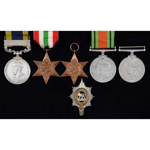 860 - India General Service Medal, one clasp North West Frontier 1930-31 546812 Tpr F Ryland 15-19 H, 1939... 