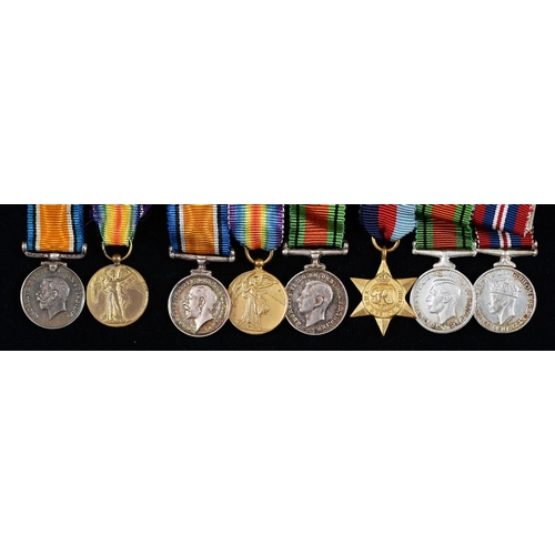 883 - Miniature medals. WWI and WWII, eight