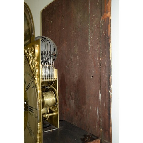 1121 - A George III mahogany eight day longcase clock, A Butler Northwich, the 14