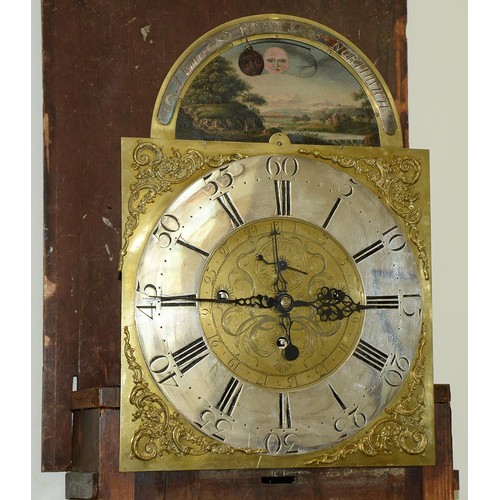 1121 - A George III mahogany eight day longcase clock, A Butler Northwich, the 14