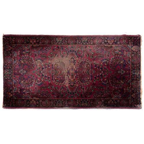 579 - Three rugs, 106 x 176cm, 85 x 154cm and 41 x 49cm