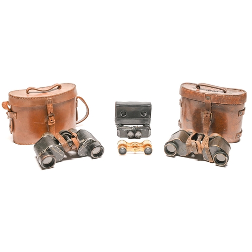 156 - A pair of Zeiss 6 x 24 binoculars and a pair of Kershaw & Son Ltd No 3 Mk II binoculars, both ea... 