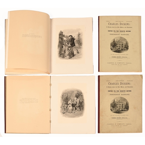 191 - Barnard (Frederick) - Charles Dickens: A gossip about his life, works and character with eighteen fu... 