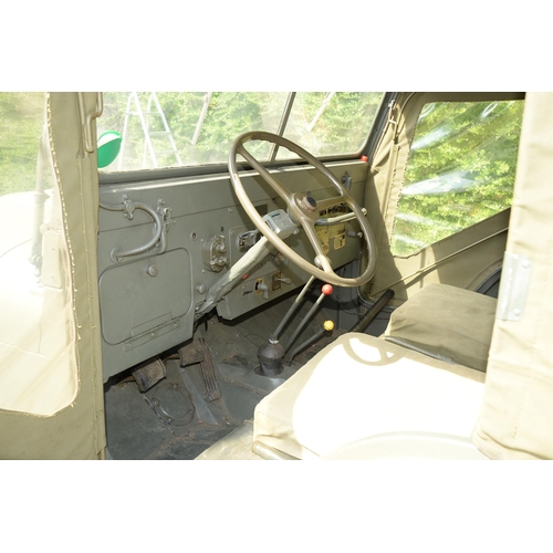 226 - Willys Jeep M38, 2200cc, No 17994, engine No MD116330, petrol, left hand drive, camouflage green, fi... 