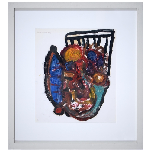 291 - Alan Davie CBE, HRSW, RA (1920-2014) - A Basket of Goodies Opus G 3318, signed and dated 2011, oil a... 