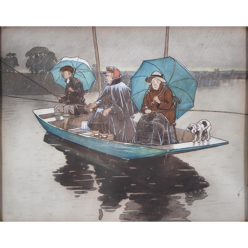 299 - Cecil Charles Windsor Aldin RBA (1870-1935) - The Posthumous Papers of The Pickwick Club; [Fishing],... 