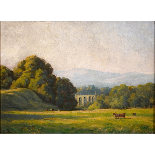 315 - George Skelton (1855-1932) - Bolton Abbey, signed, signed again, inscribed with the title, price, 1 ... 