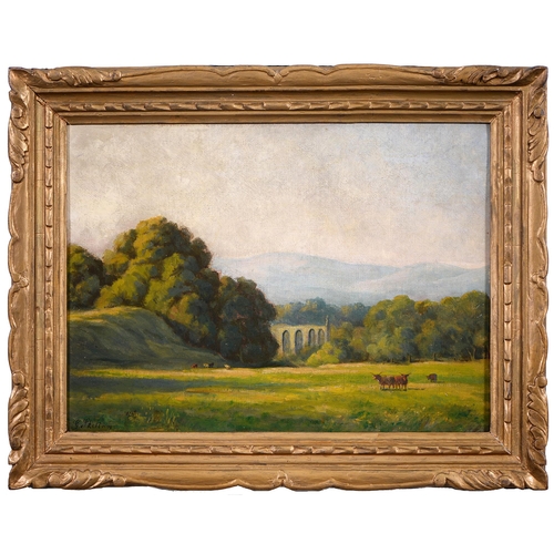 315 - George Skelton (1855-1932) - Bolton Abbey, signed, signed again, inscribed with the title, price, 1 ... 