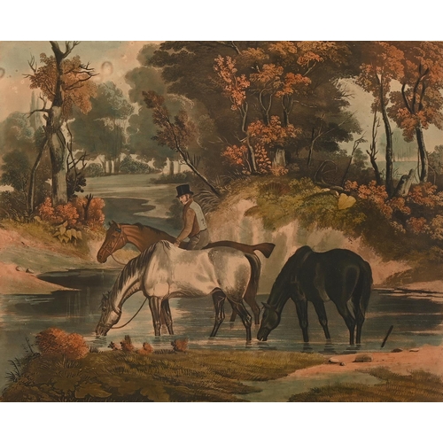 394 - George and Charles Hunt (Fl. early-mid 19th c) after Samuel John Egbert Jones - [Sporting Subjects],... 