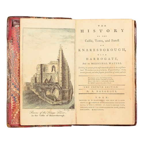 474 - Yorkshire printed. Hargrove (E) - The History of the Castle Town and Forest of Naresborough with Har... 