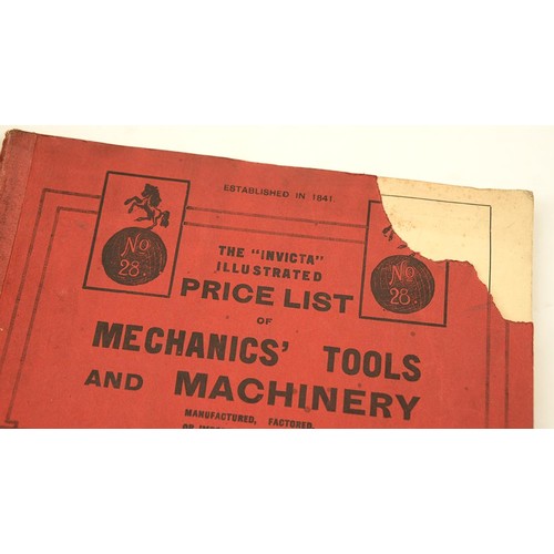 466 - Trade Catalogues. Melhuish's Catalogue No 21 of Wood Workers' Tools, Machines and General Contractor... 