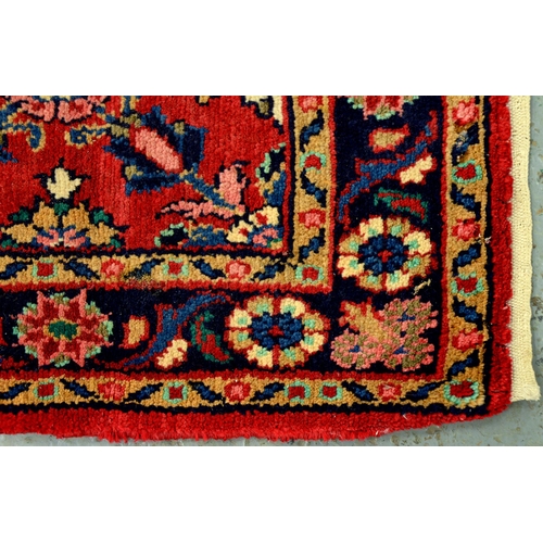 1087 - A rug, 88 x 213cm