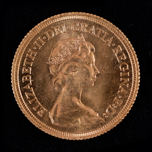 112 - Gold coin. Sovereign 1979