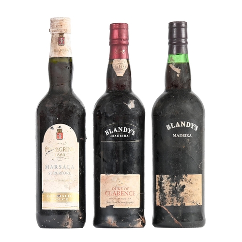 429 - Blandy's Duke of Clarence Rich Madeira, one bottle, branded foil capsule, label fair, level good, an... 