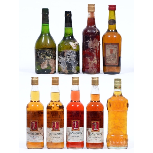 432 - Dessert Wine, Mead and Sherry, to include Muscat des Papes, one bottle, Vintage Calvados Duc D'Artho... 