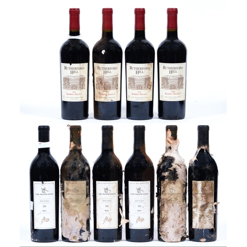 451 - Long Meadow Ranch Napa Valley, 2014, Merlot, six bottles, Rutherford Hill, 2013, Barrel Select, four... 