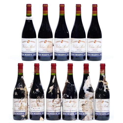 455 - Vina Real Especial Rioja, 2014, Gran Reserva, eleven bottles, levels good