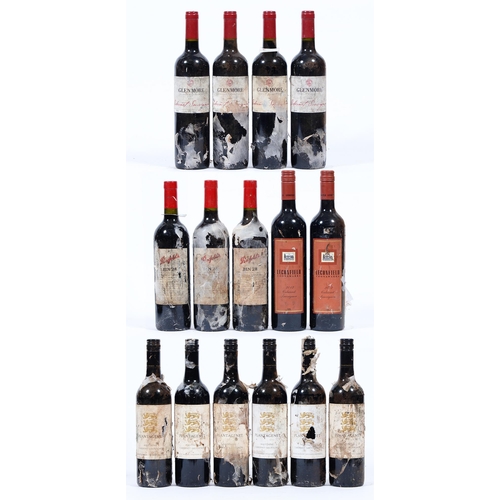 458 - Plantagenet Aquitaine Cabernet Sauvignon, 2014, six bottles, Glenmore Cabernet Sauvignon, 2004, four... 