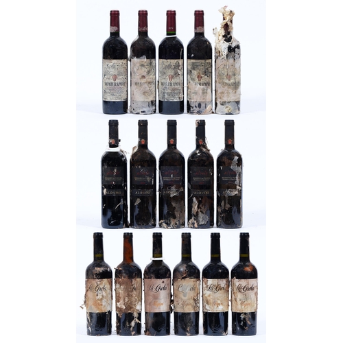 459 - LaGrola Allegrini, 2015, Veronese, six bottles, Montraponi Chianti Classico, 2009, five bottles and ... 