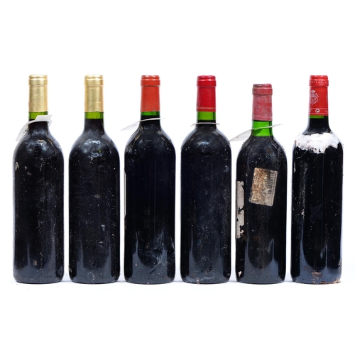 463 - Chateau Marsac Seguineau, 1986, one bottle, Chateau Chabiran, 1998, CB, one bottle, Lacoste Borie 20... 