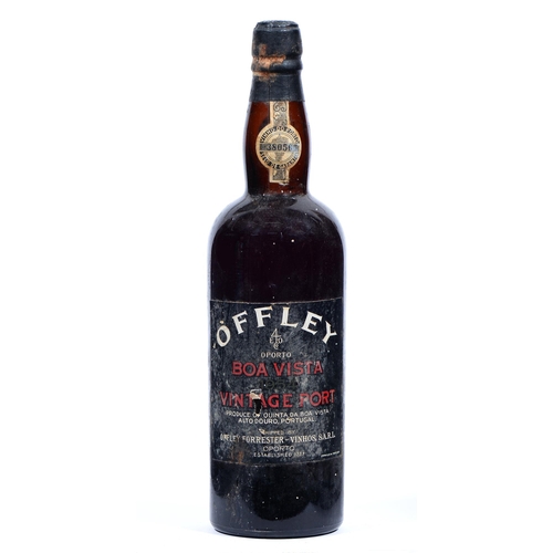 465 - Offley Boa Vista Vintage Port, 1954, one bottle, branded foil capsule, label fair, level high should... 