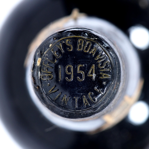 465 - Offley Boa Vista Vintage Port, 1954, one bottle, branded foil capsule, label fair, level high should... 