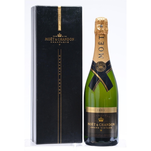 475A - Moet and Chandon champagne, Grand Vintage 2003, one bottle boxed