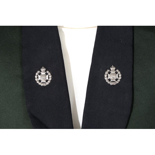 770 - Militaria. Uniform, Robin Hood Rifles Captain's mess dress jackets, two, one by Hawkes & Co ltd ... 