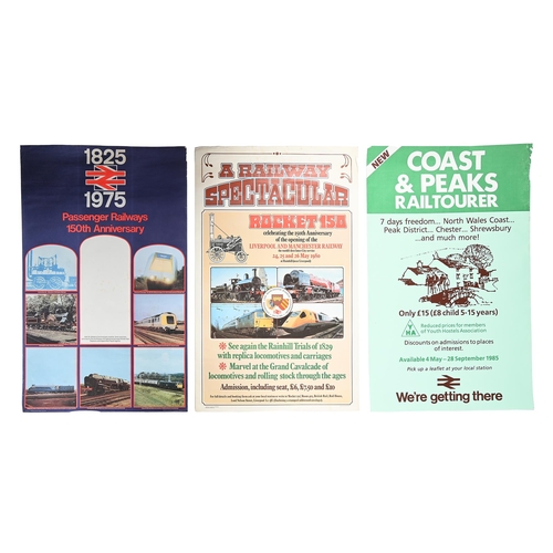 782 - Posters. British railways, various, mostly pictorial (some duplication), c1975-80 (25)... 