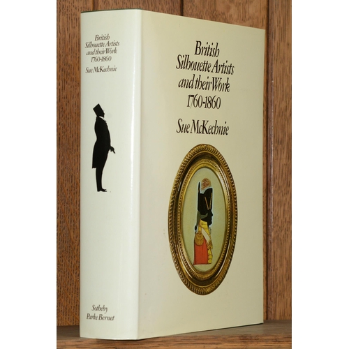 816 - Books. McKechnie (S) - British Silhouette Artists and their Work 1760-1860, illustrated, cloth, dust... 